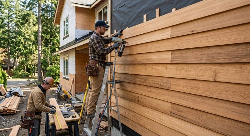 Wood Barn Siding Installation in Hall County, GA