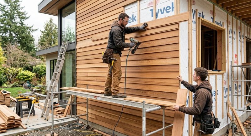 Wood Cladding Installation in Auburn, GA
