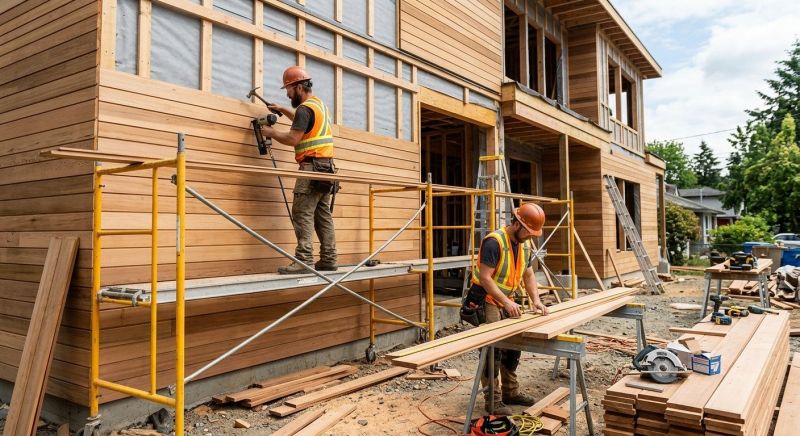 Wood Cladding Installation in Buford, GA
