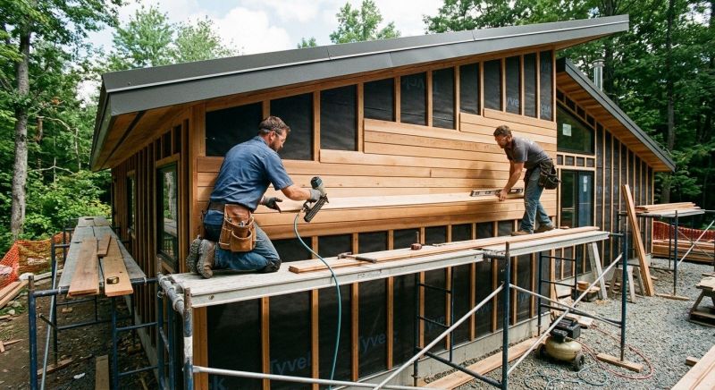 Wood Cladding Installation in Gainesville, GA
