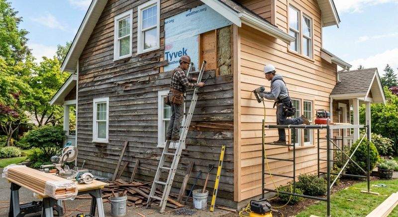 Wood Siding Installation in Helen, GA