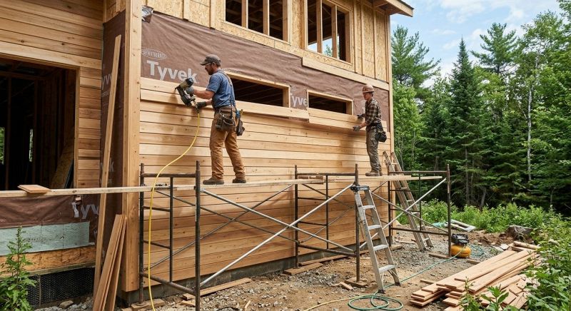 Wood Siding Installation in Lula, GA