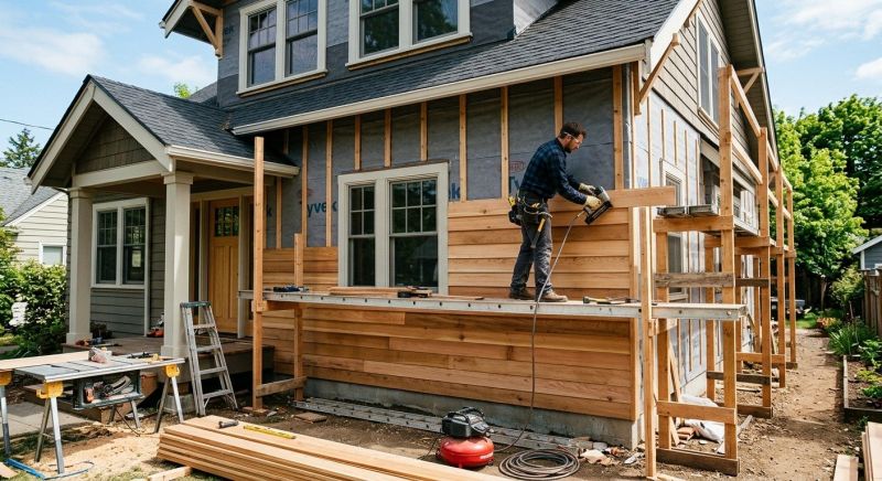 Wood Siding Replacement in Jackson County, GA