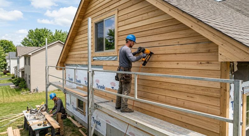 Wood Siding Replacement in Oakwood, GA